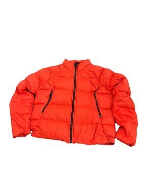 Women’s North Face 550 Down Jacket Red Size Medium